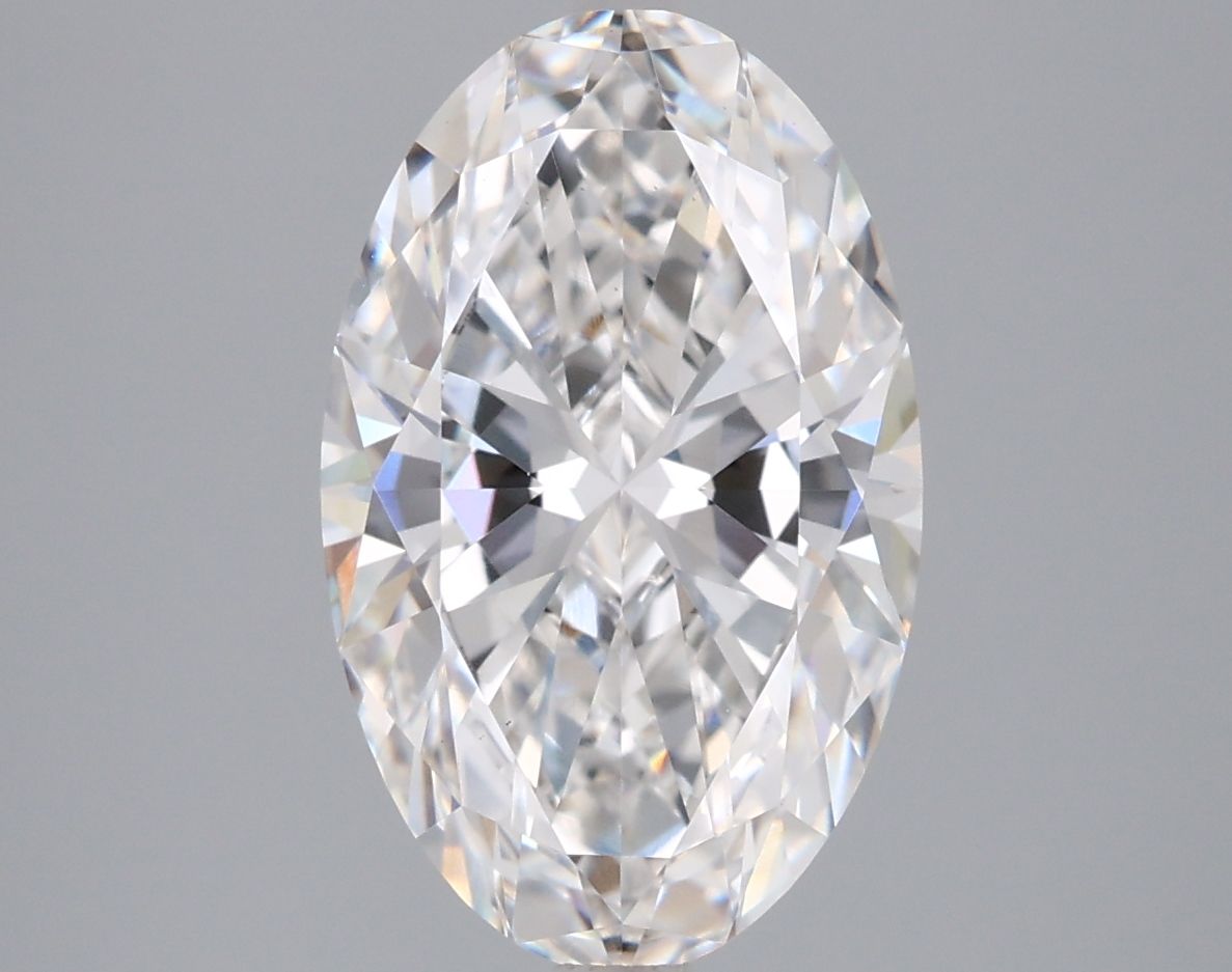 3.02 ct. oval Lab Grown Diamond front image