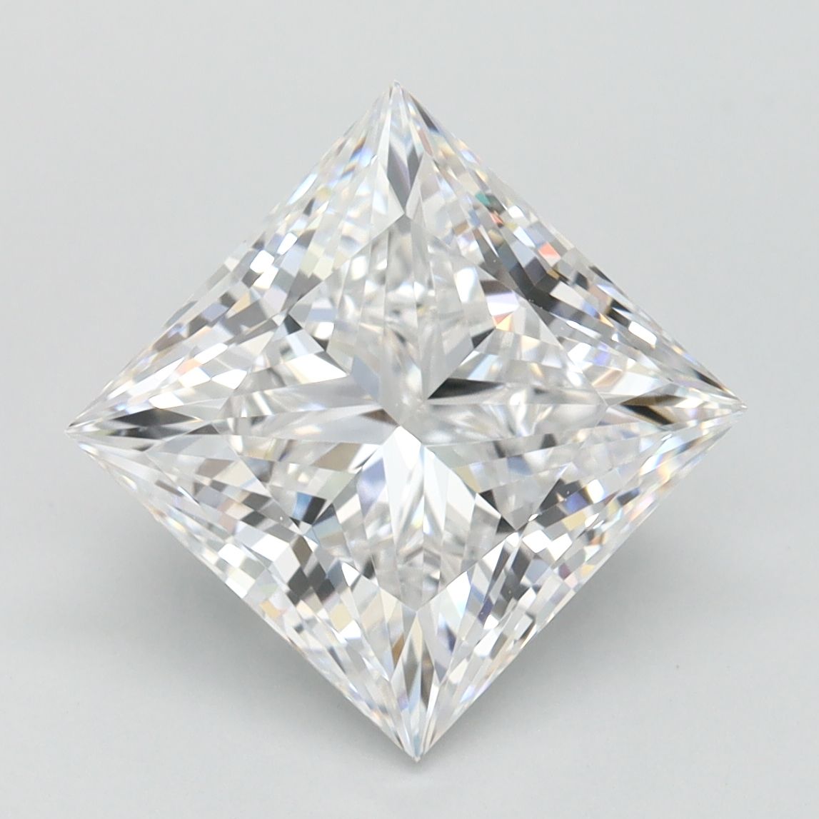 3.20 ct. princess Lab Grown Diamond front image