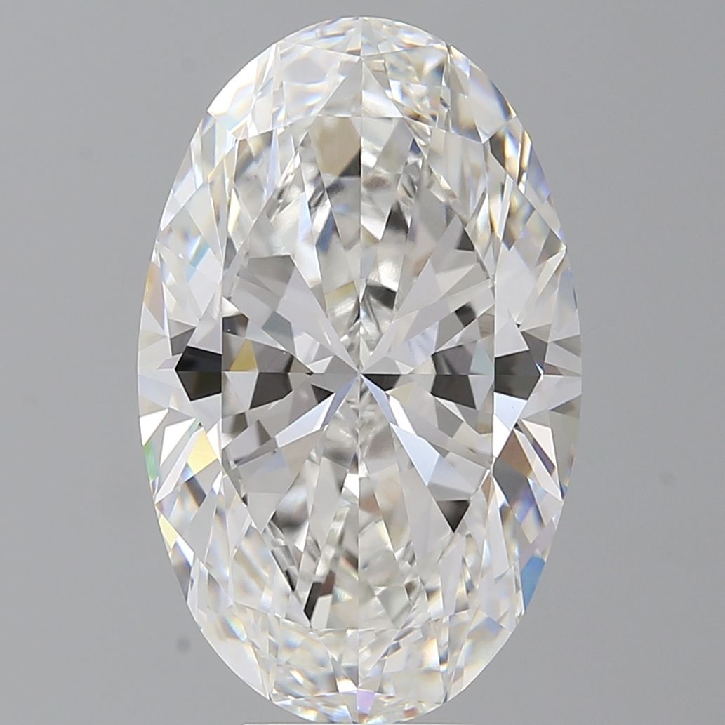 8.59 ct. oval Lab Grown Diamond front image