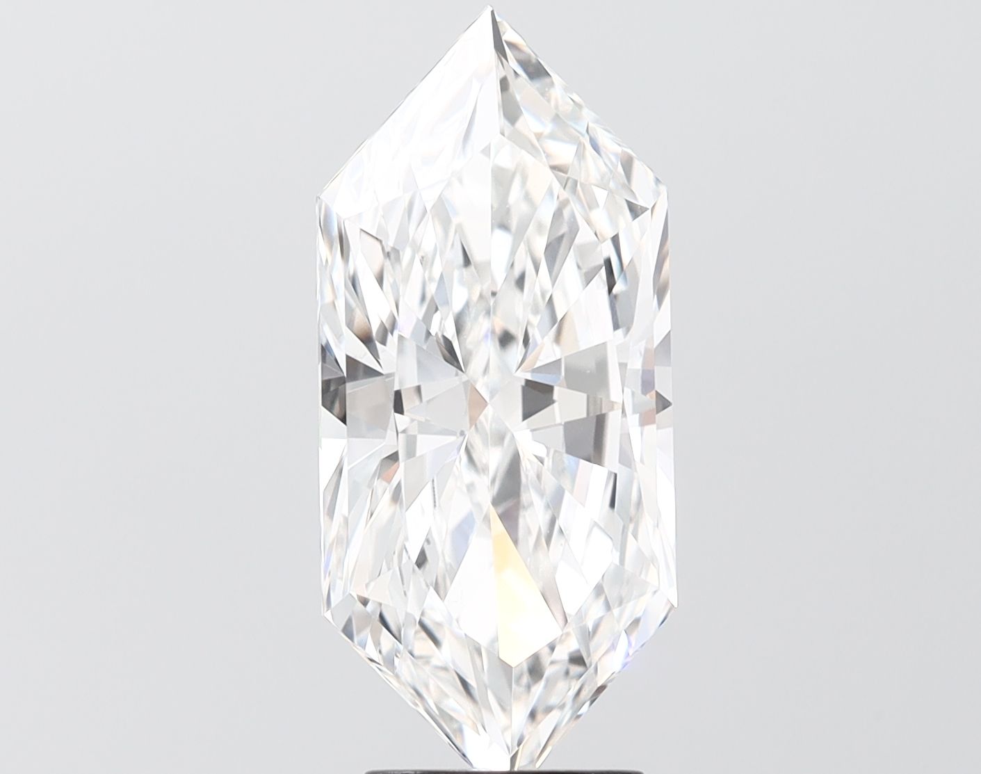 4.06 ct lab-grown Hexagonal Diamond