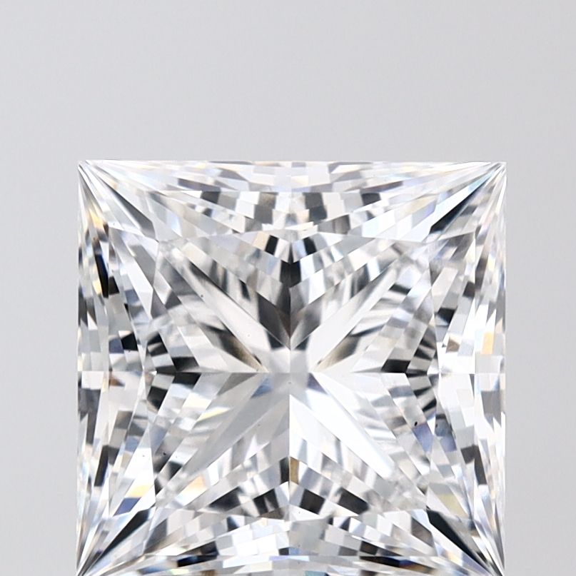 4.08 ct. princess Lab Grown Diamond front image