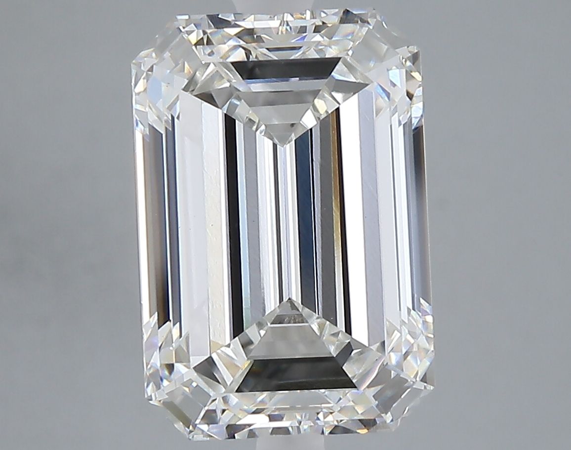 6.08 ct. emerald Lab Grown Diamond front image