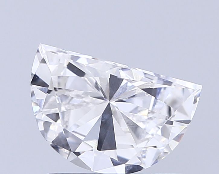 0.91 ct lab-grown Half moon Diamond