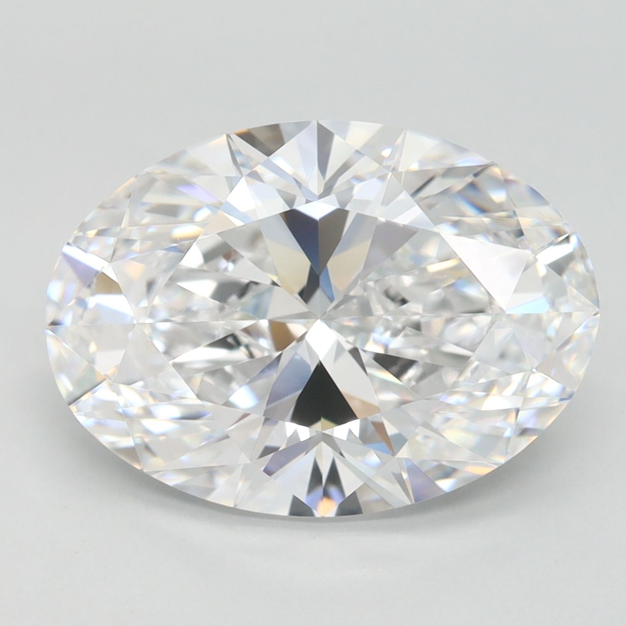 4.13 ct. oval Lab Grown Diamond front image