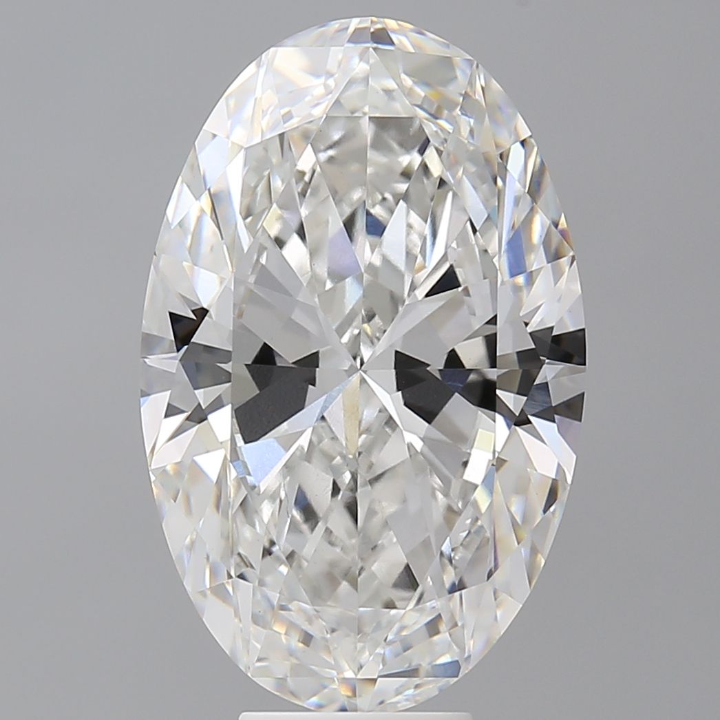 9.01 ct. oval Lab Grown Diamond front image