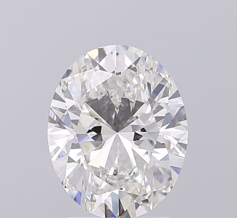 2.54 ct. oval Lab Grown Diamond front image