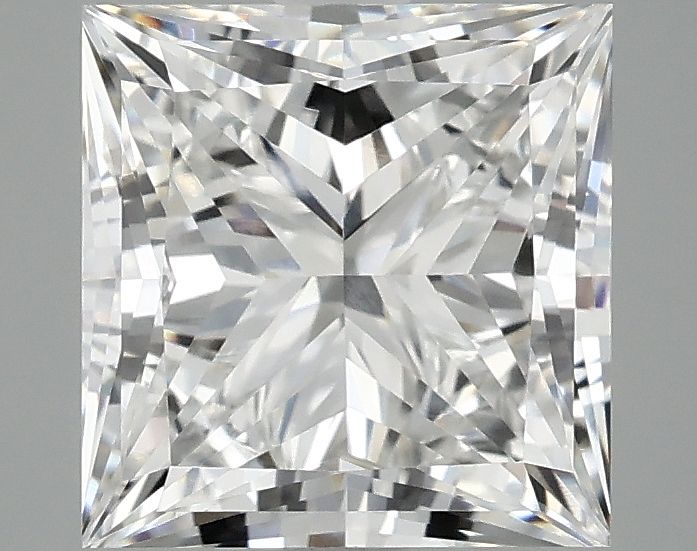 2.96 ct. princess Lab Grown Diamond front image