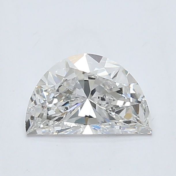 0.63 ct lab-grown Half moon Diamond