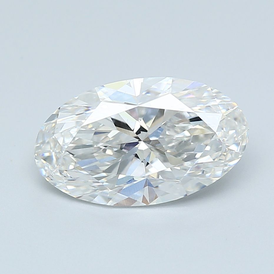 4.06 ct. oval Lab Grown Diamond front image