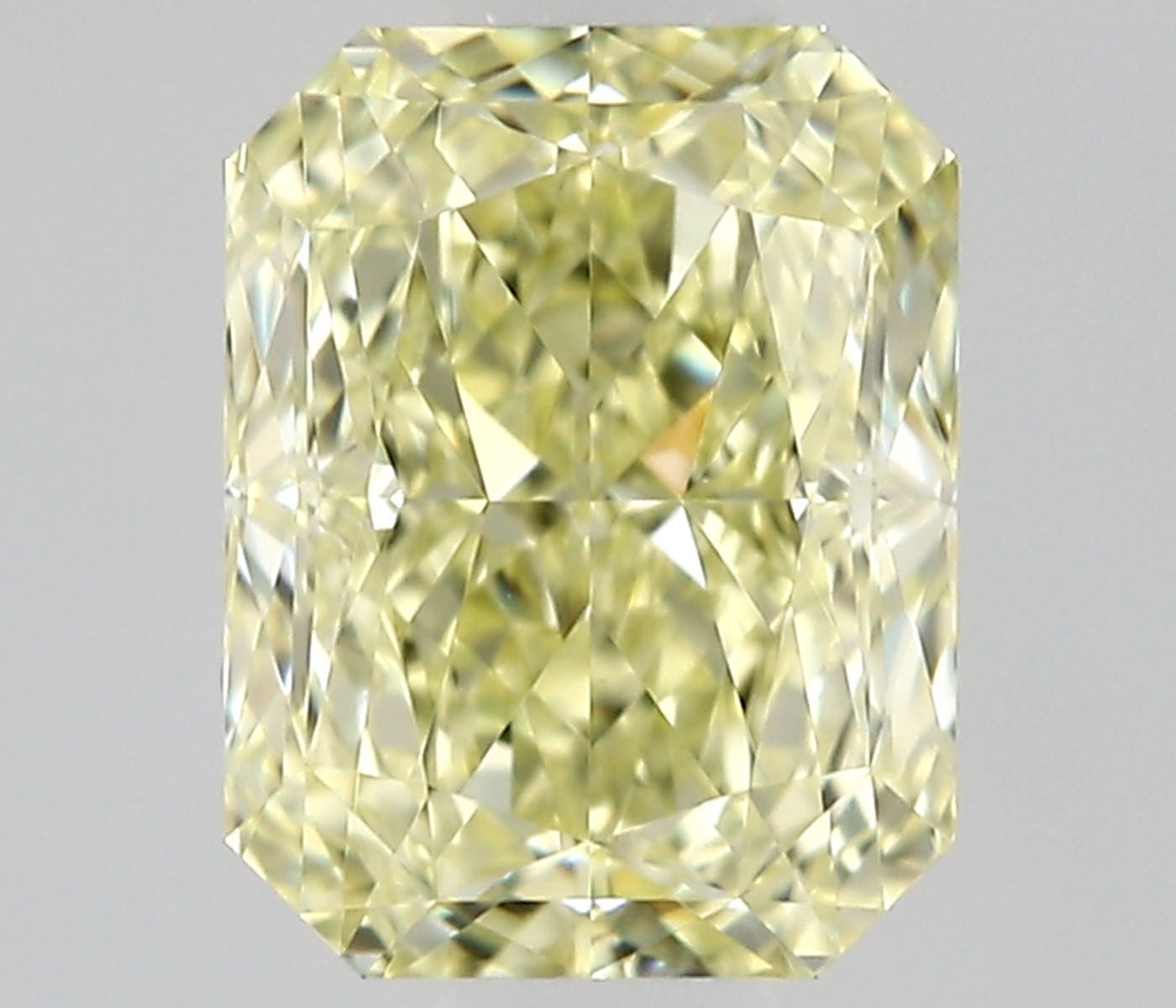 Diament 0.71 ct Fancy Light Yellow/VVS1