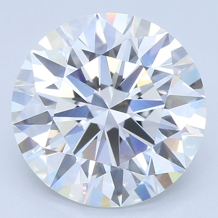 2.56 ct. round Lab Grown Diamond front image