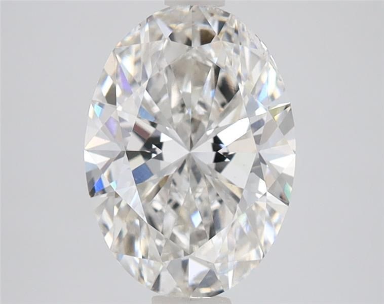 2.01 ct. oval Lab Grown Diamond front image