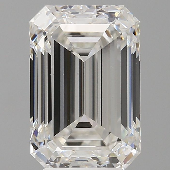 4.59 ct. emerald Lab Grown Diamond front image