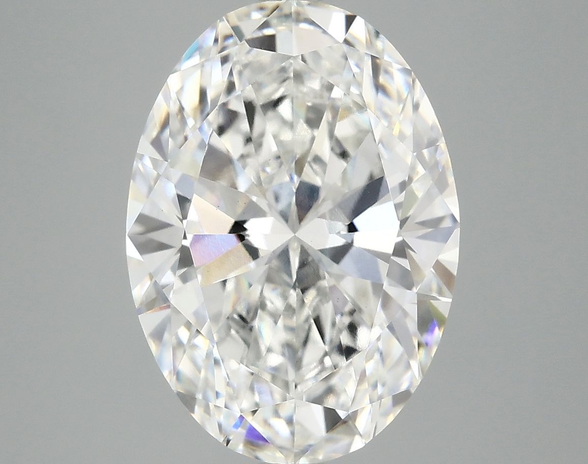 5.01 ct. oval Lab Grown Diamond front image
