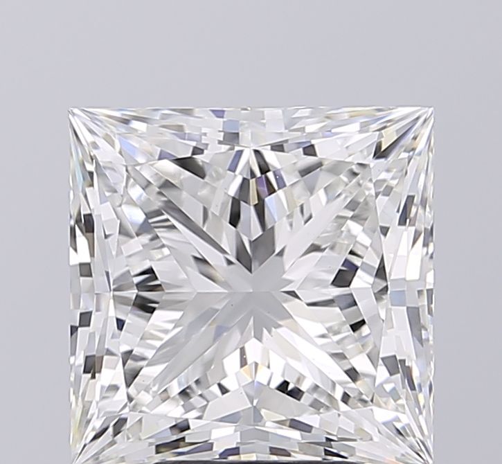 4.51 ct. princess Lab Grown Diamond front image