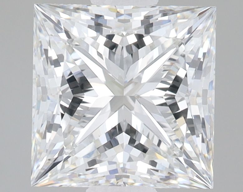 3.08 ct. princess Lab Grown Diamond front image