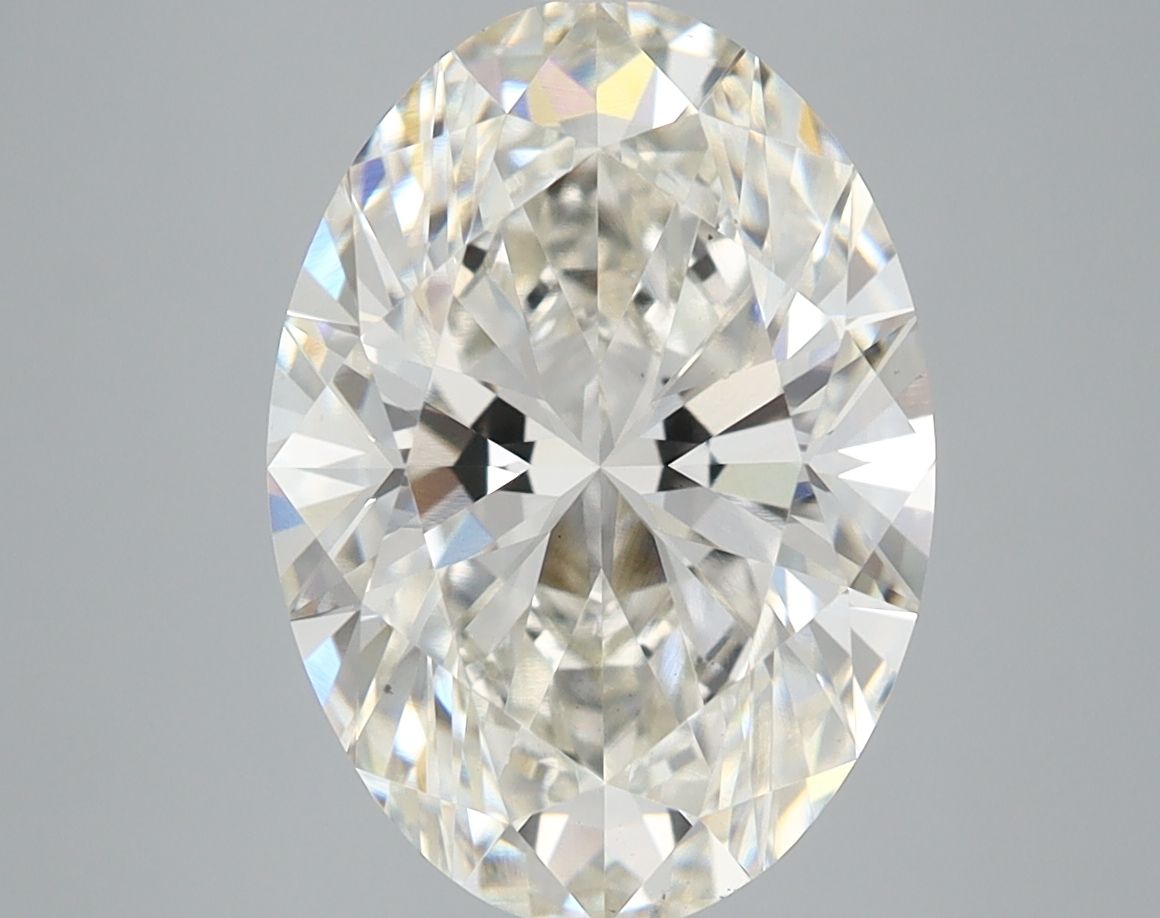 4.43 ct. oval Lab Grown Diamond front image