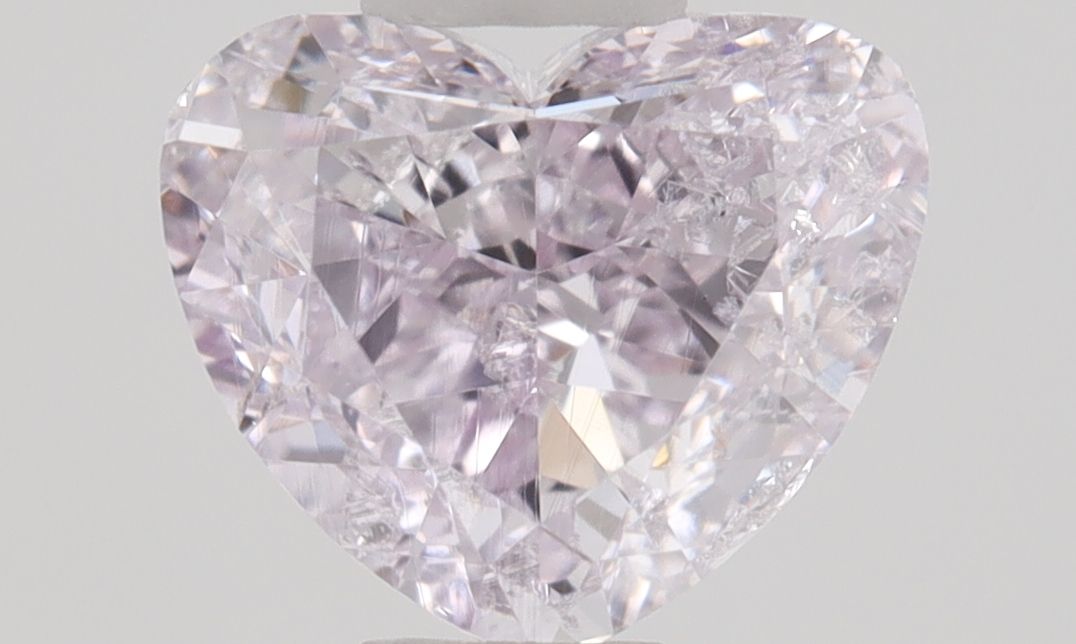 Diament 0.5 ct Fancy Light Purplish Pink/I2