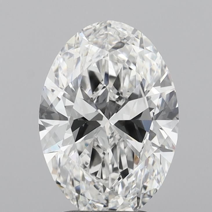 3.01 ct. oval Lab Grown Diamond front image