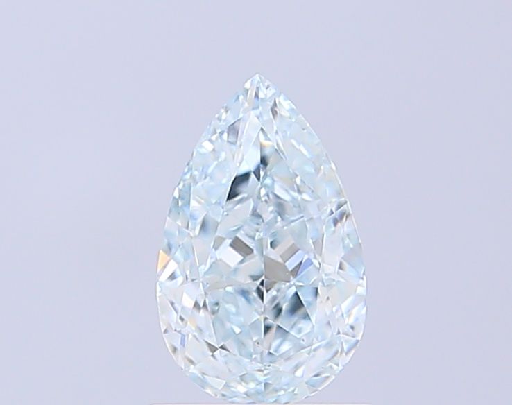 1.0 CT Fancy Greenish Blue PEAR