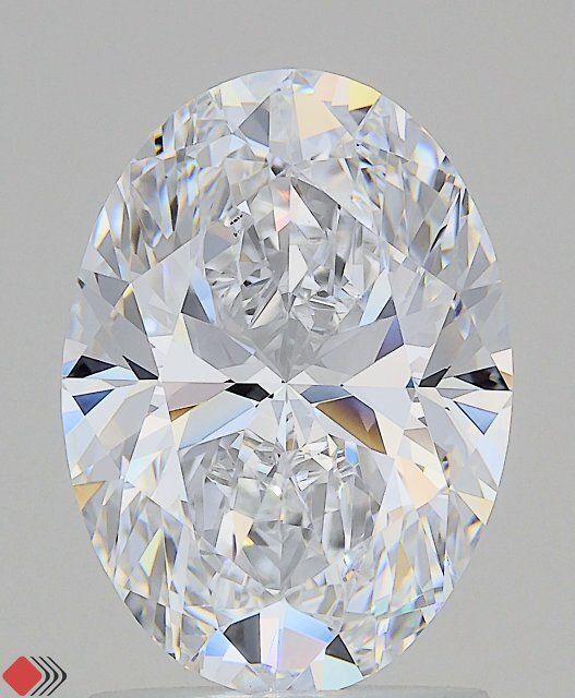 2.06 ct. oval Lab Grown Diamond front image