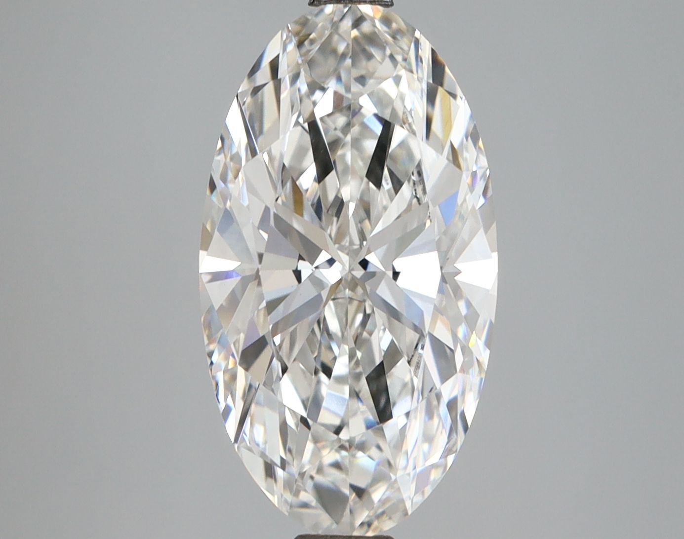 3.92 ct. oval Lab Grown Diamond front image