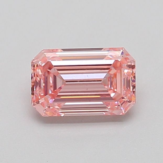 0.82 CT Fancy Intense Pink EMERALD