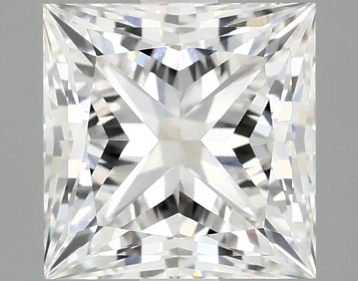2.10 ct. princess Lab Grown Diamond front image