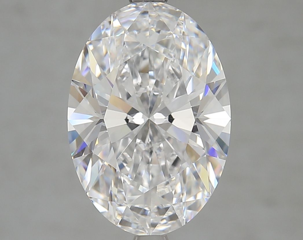 4.50 ct. oval Lab Grown Diamond front image