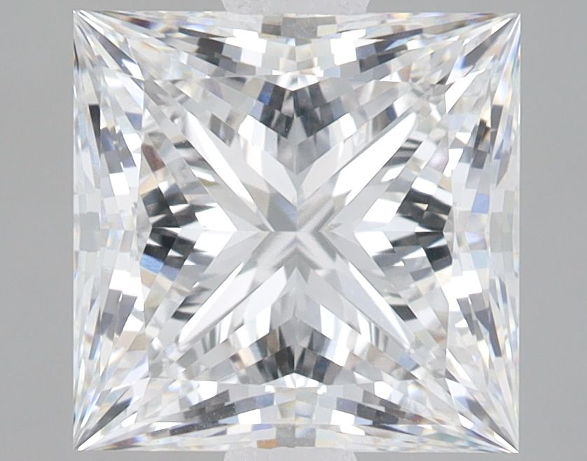 4.05 ct. princess Lab Grown Diamond front image