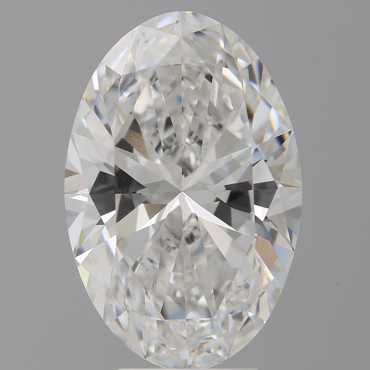 6.04 ct. oval Lab Grown Diamond front image