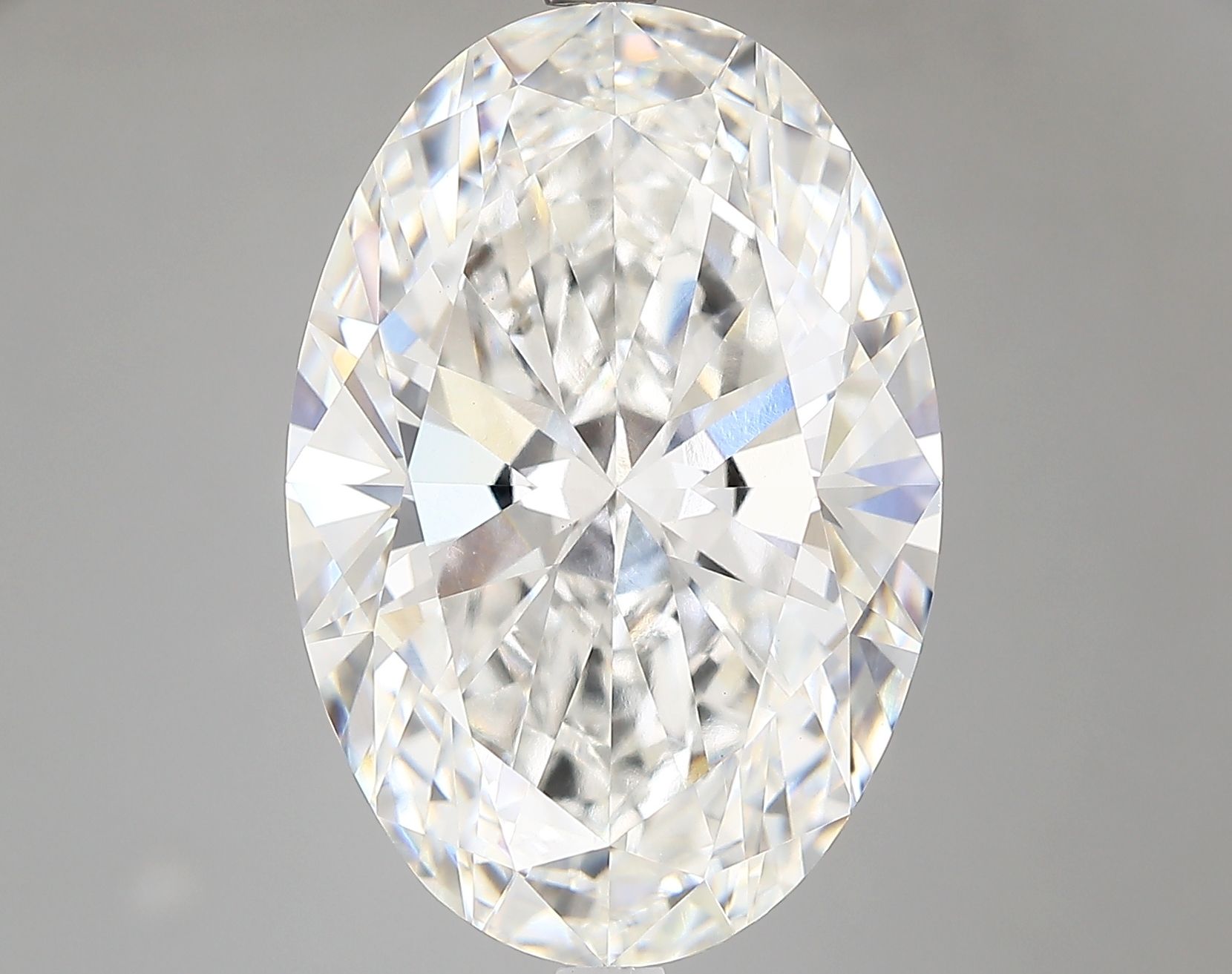 9.01 ct. oval Lab Grown Diamond front image