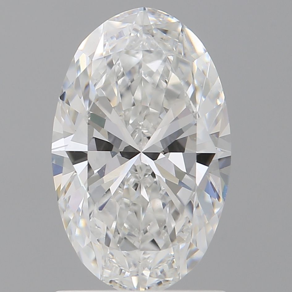 1.59 ct. oval Lab Grown Diamond front image