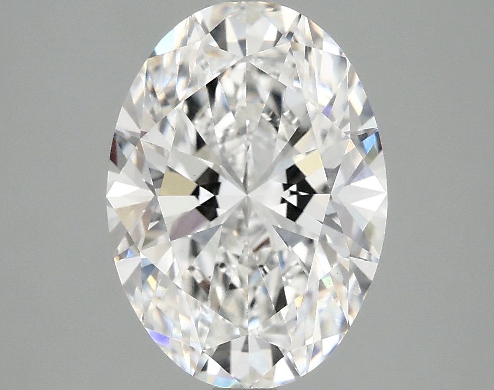 3.07 ct. oval Lab Grown Diamond front image
