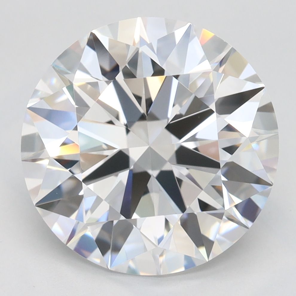 Diamant Rond 4.02 ct - Couleur D - Pureté VVS1