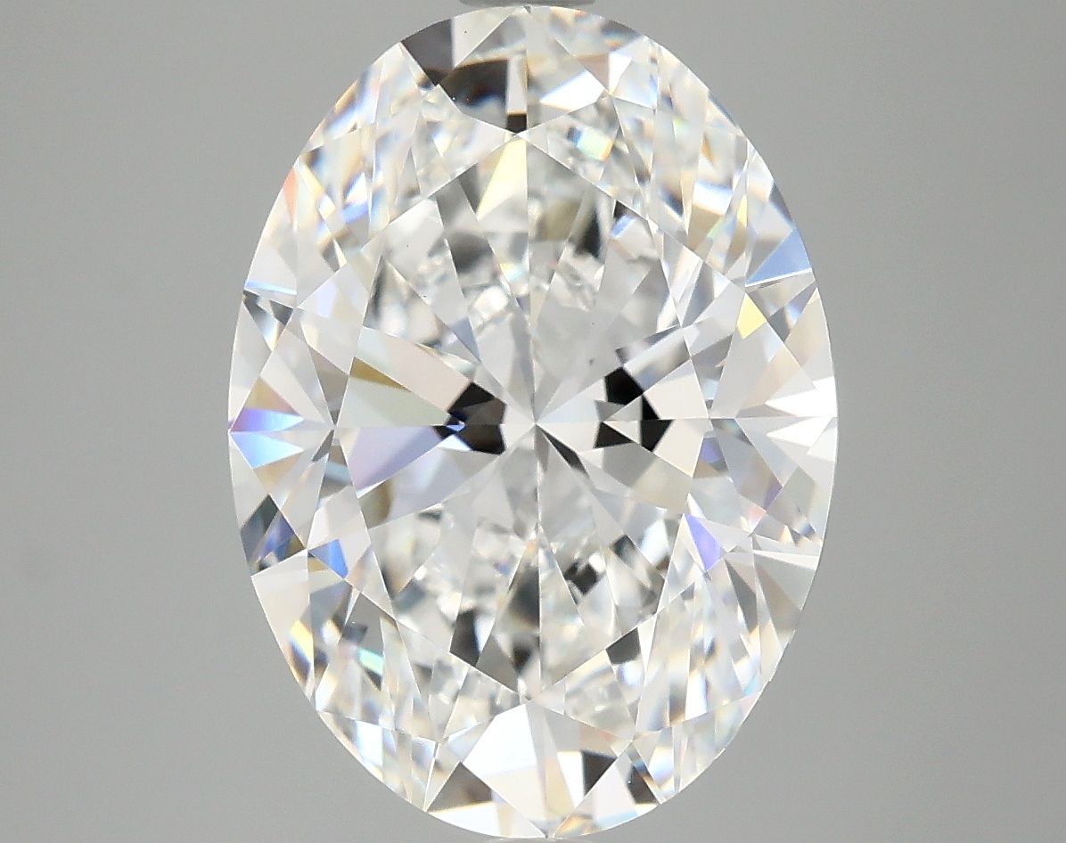 5.10 ct. oval Lab Grown Diamond front image