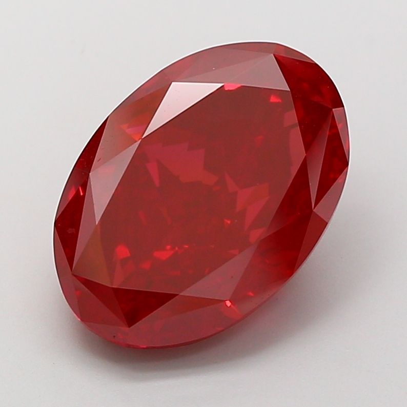 7.97 ct. oval Lab Grown Diamond front image