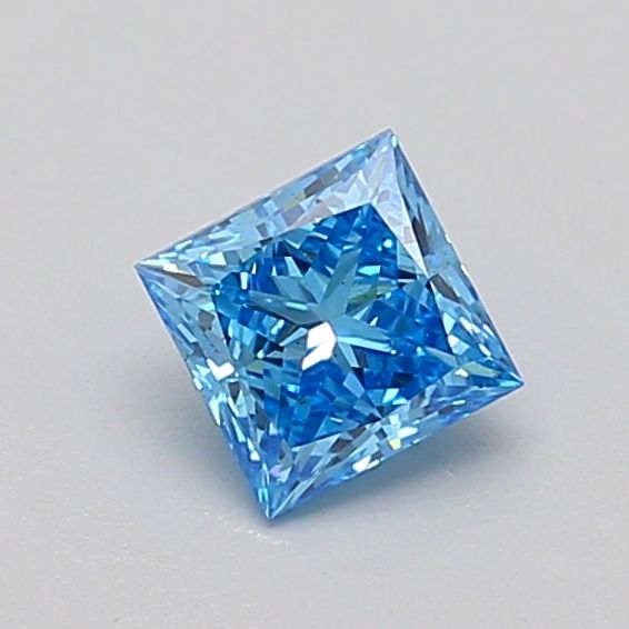 0.53 CT Fancy Vivid Blue PRINCESS