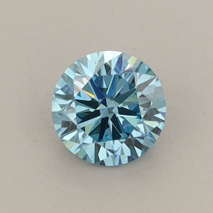 0.56 CT Fancy Vivid Blue ROUND