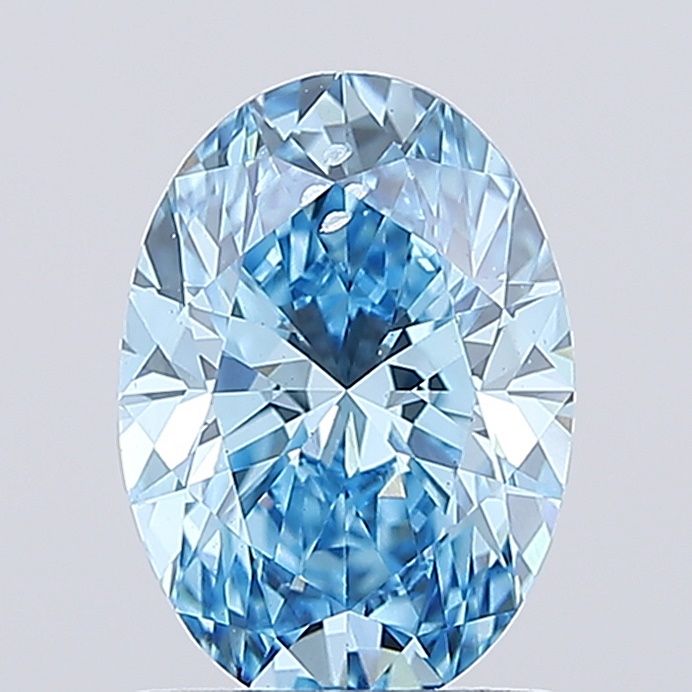 1.5 ct lab-grown Oval Diamond