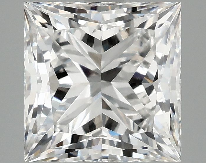 3.09 ct. princess Lab Grown Diamond front image