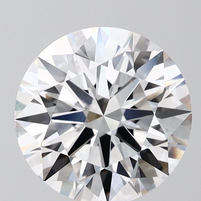 2.70 ct. round Lab Grown Diamond front image