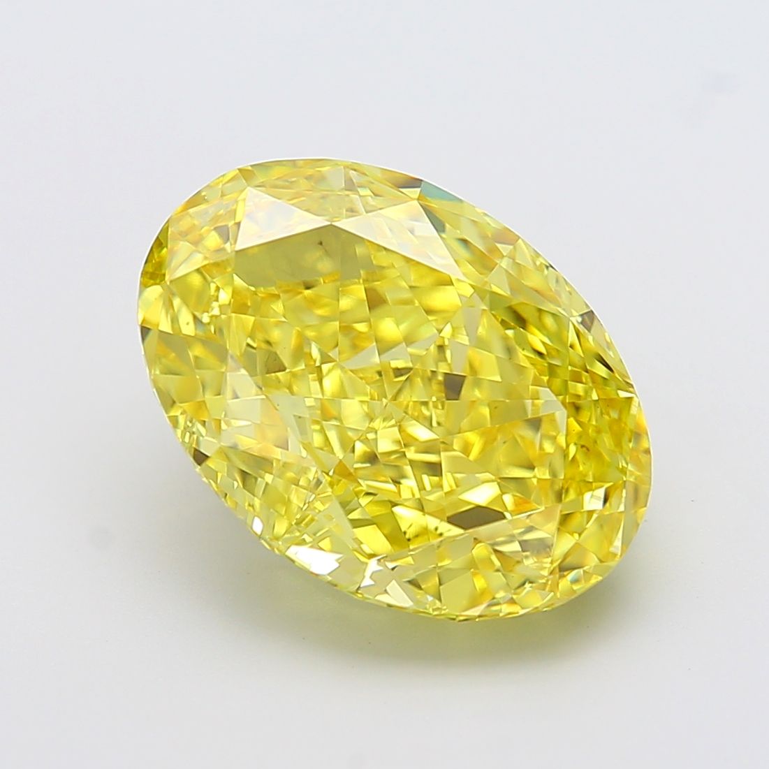 13.04 ct. oval Lab Grown Diamond front image