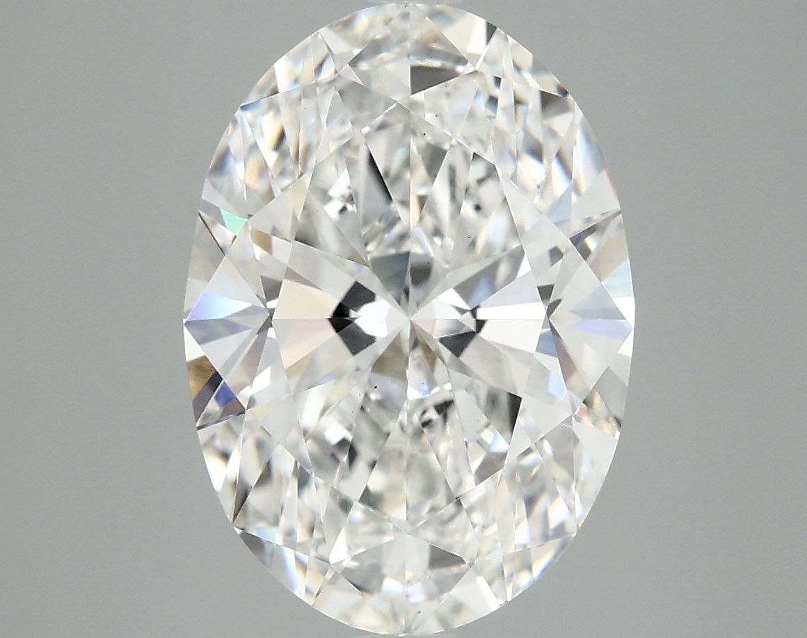 5.04 ct. oval Lab Grown Diamond front image