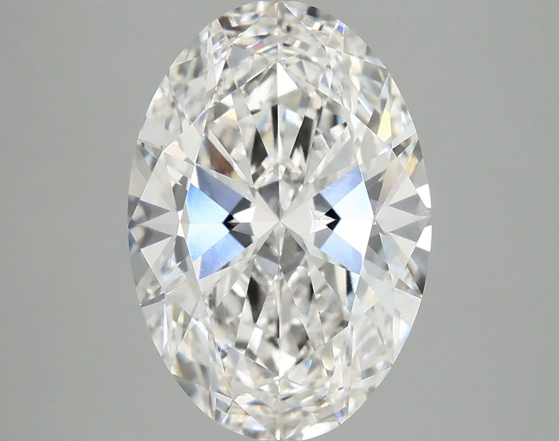 3.78 ct. oval Lab Grown Diamond front image