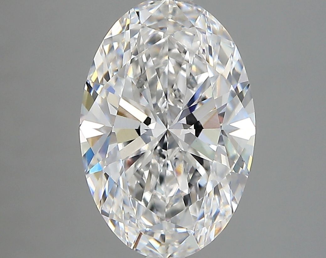 3.01 ct. oval Lab Grown Diamond front image