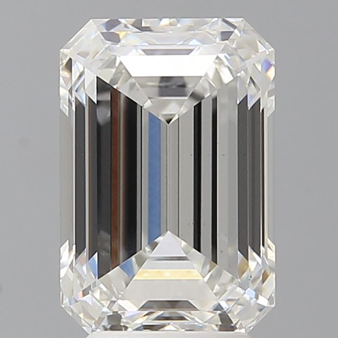 4.09 ct. emerald Lab Grown Diamond front image
