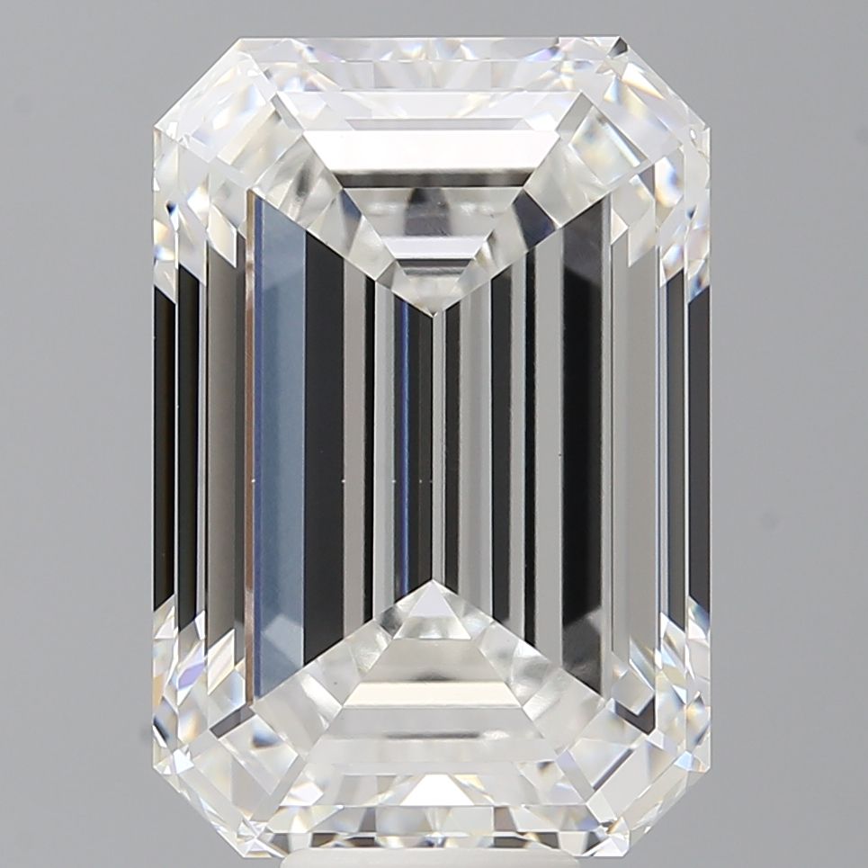 12.09 ct. emerald Lab Grown Diamond front image