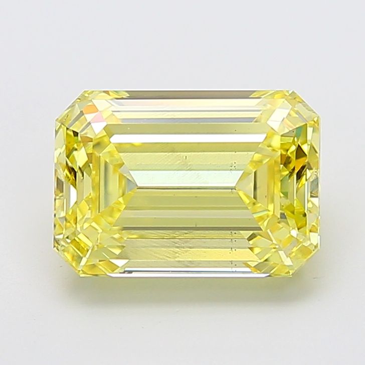 5.04 ct. emerald Lab Grown Diamond front image