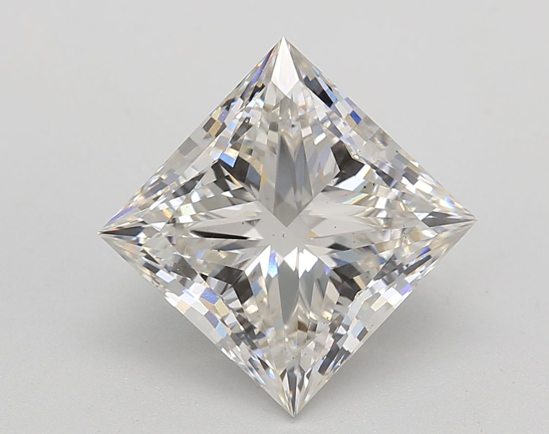 4.01 ct. princess Lab Grown Diamond front image